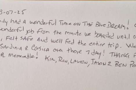 Review img # 21 of the yacht The Blue Dream