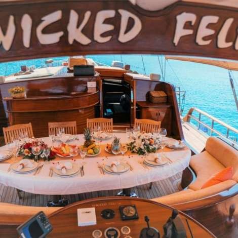 Food onboard Wicked Felina # 2